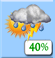 Wednesday: A chance of showers and thunderstorms. Mostly sunny, with a high near 91. Heat index values as high as 99. South southwest wind 5 to 20 mph, with gusts as high as 30 mph. Chance of precipitation is 40%. Wednesday: Chance Showers And Thunderstorms